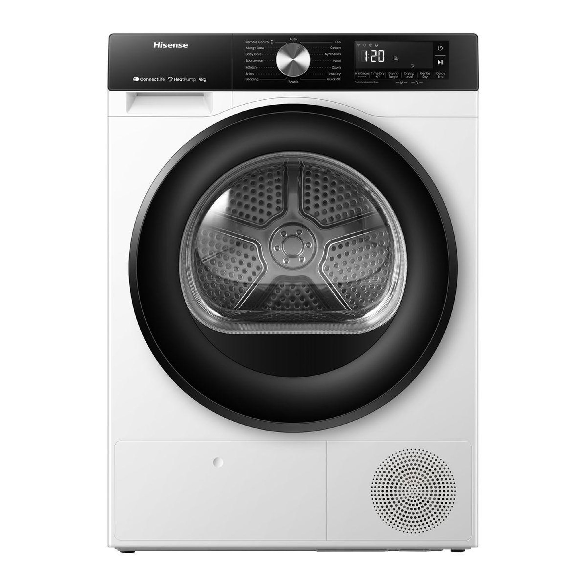 Hisense Sèche linge pompe à chaleur dh3s902uwdc