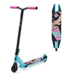 KINDERKRAFT Trottinette freestyle enfant légère. Coloris disponibles : Noir, Rose