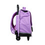 Voir la diapositive 3 : Bagtrotter BAGTROTTER Cartable à roulettes 38 cm Phileas Violet Licorne