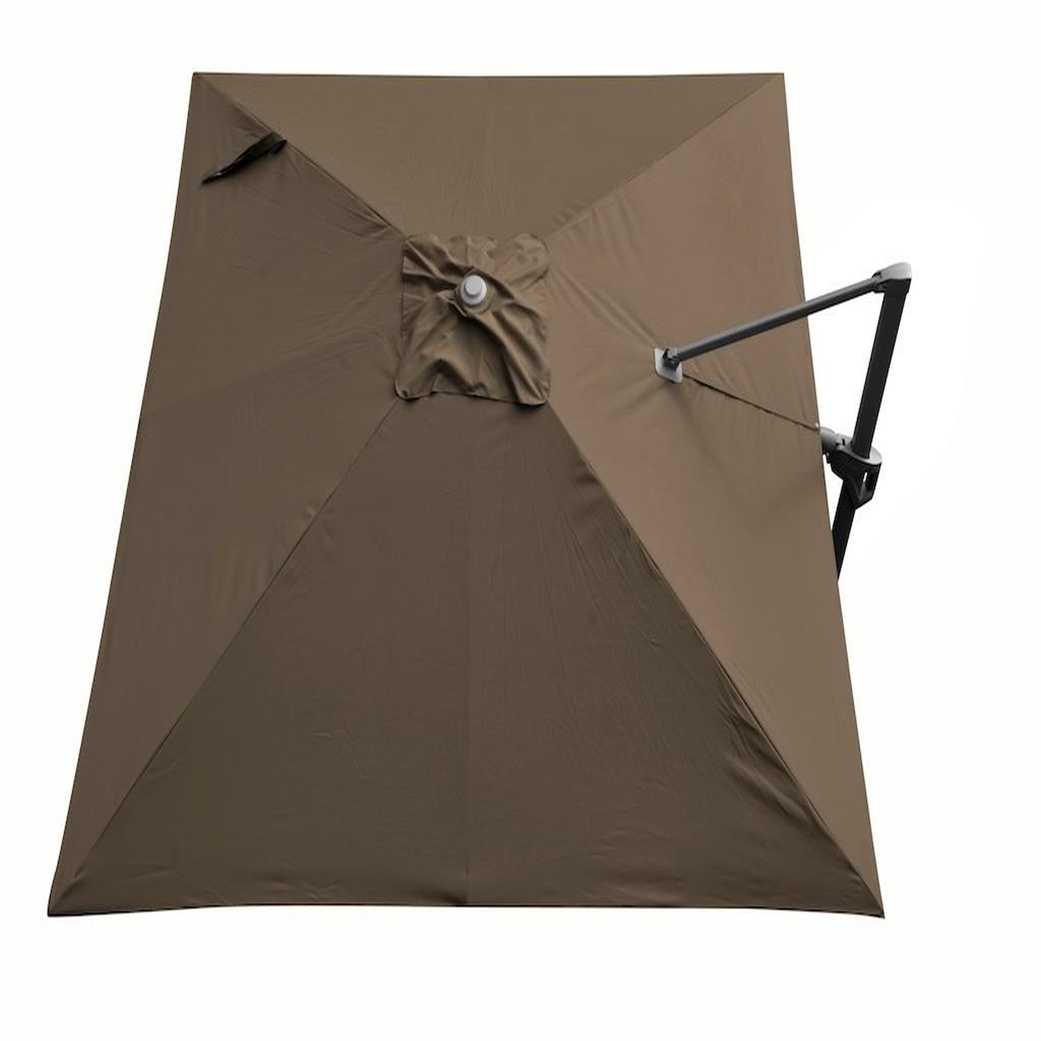 Proloisirs Toile Parasol Mat Déporté NH Tilt 3x3/8 Polyester 210gr SD - Taupe