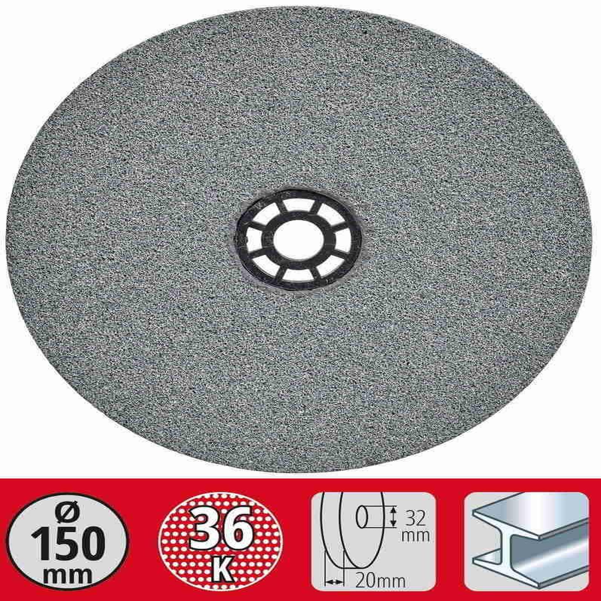 KWB Meule gros grain 150x12,7x20 mm G36