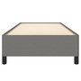 Voir la diapositive 5 : VIDAXL Cadre de lit sans matelas gris fonce 90x190 cm tissu