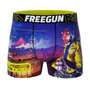Voir la diapositive 5 : FREEGUN Lot de 5 boxers homme Street Ninja