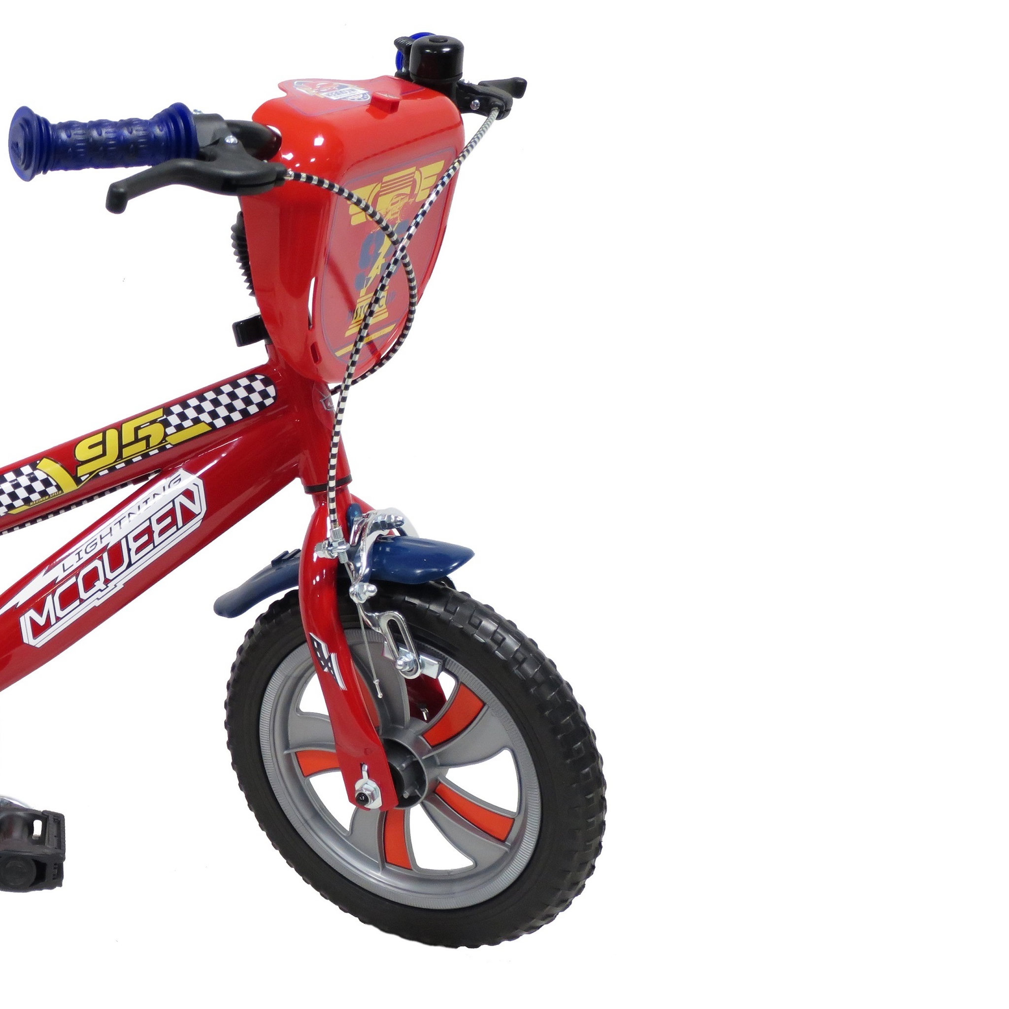 Voir la diapositive 4 : CARS Vélo 12 pouces - Cars + Casque de protection 
