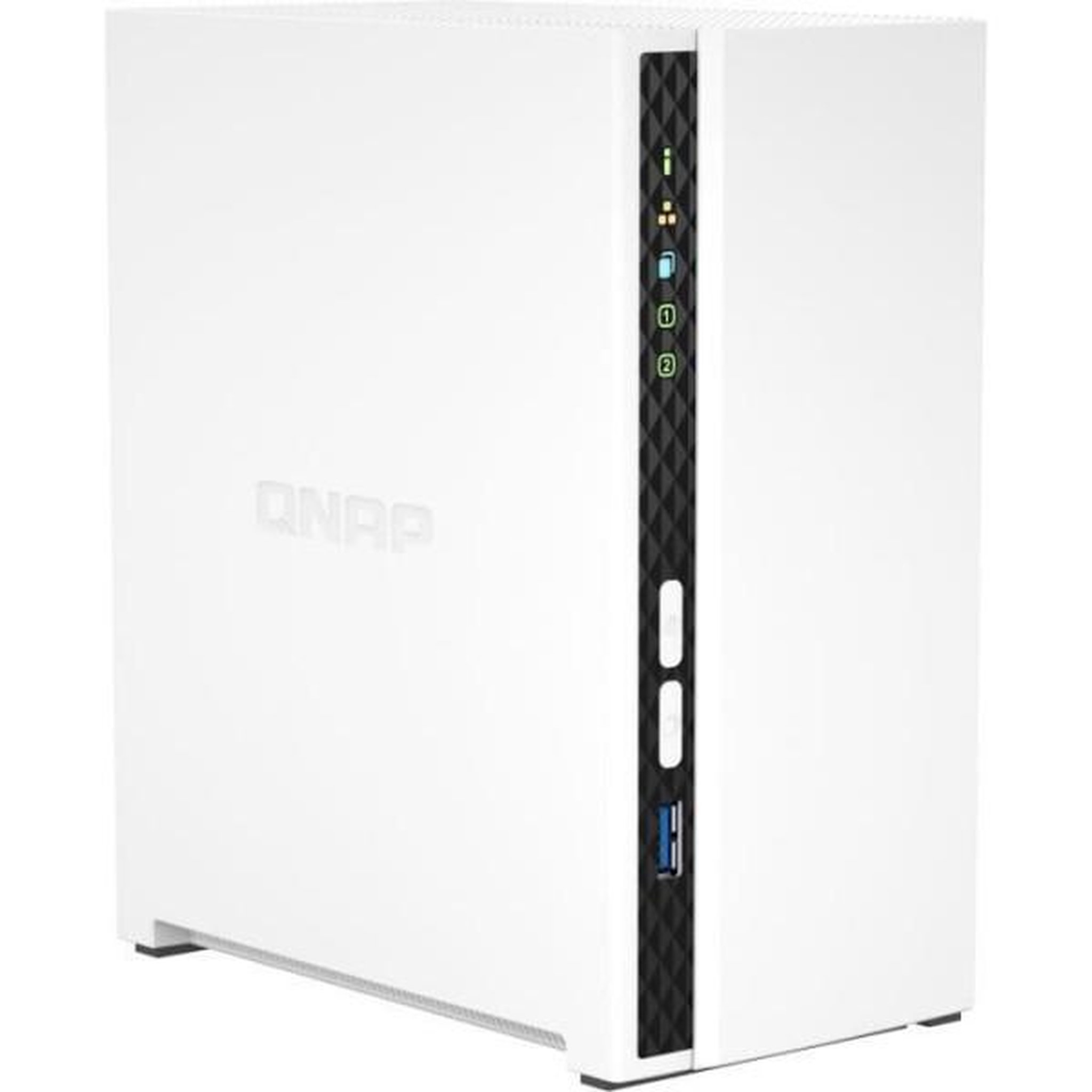Voir la diapositive 2 : Qnap Server nas - qnap - ts-233 - 2 baies - 2 go