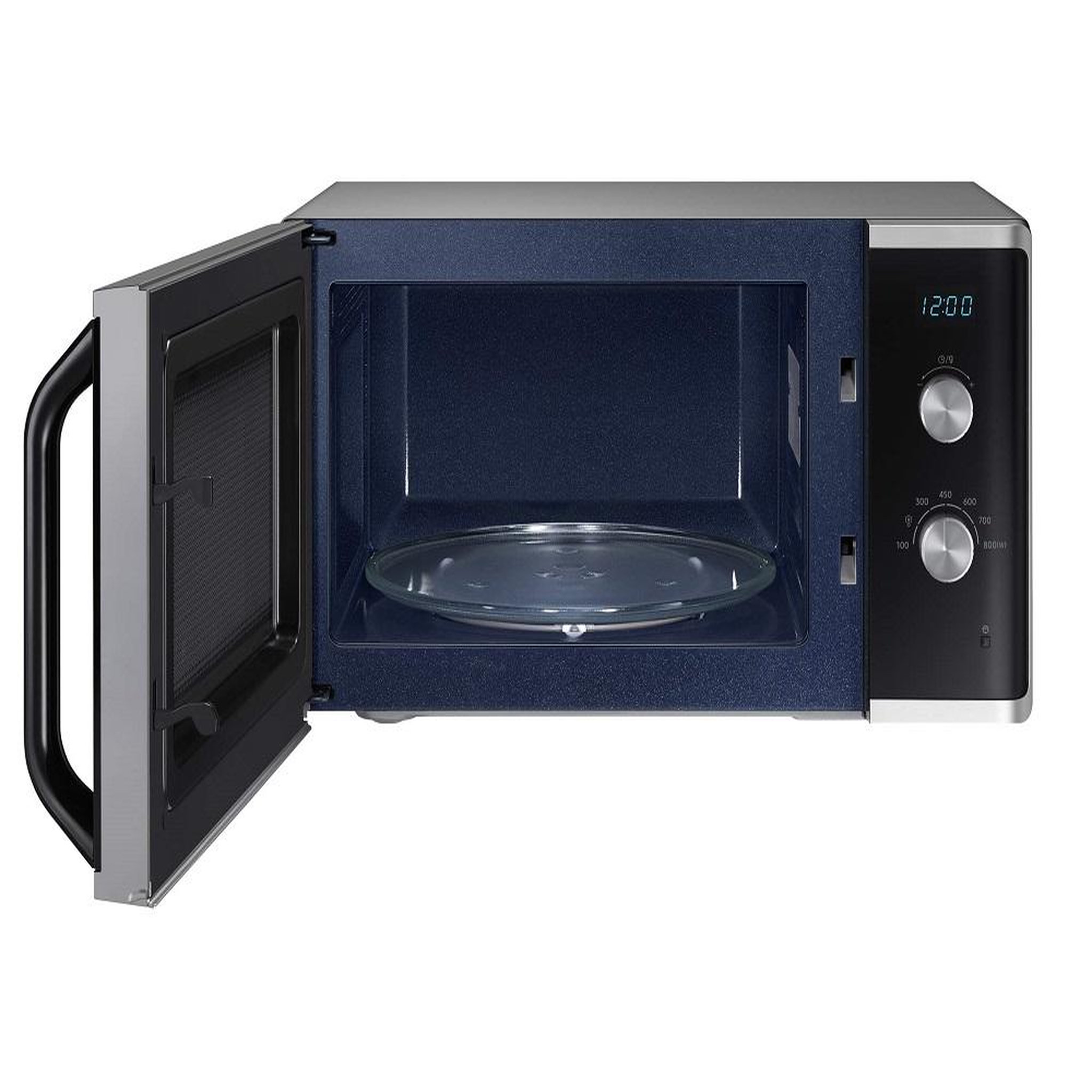 Voir la diapositive 2 : Samsung Micro-ondes solo 23l 800w silver - ms23k3614as