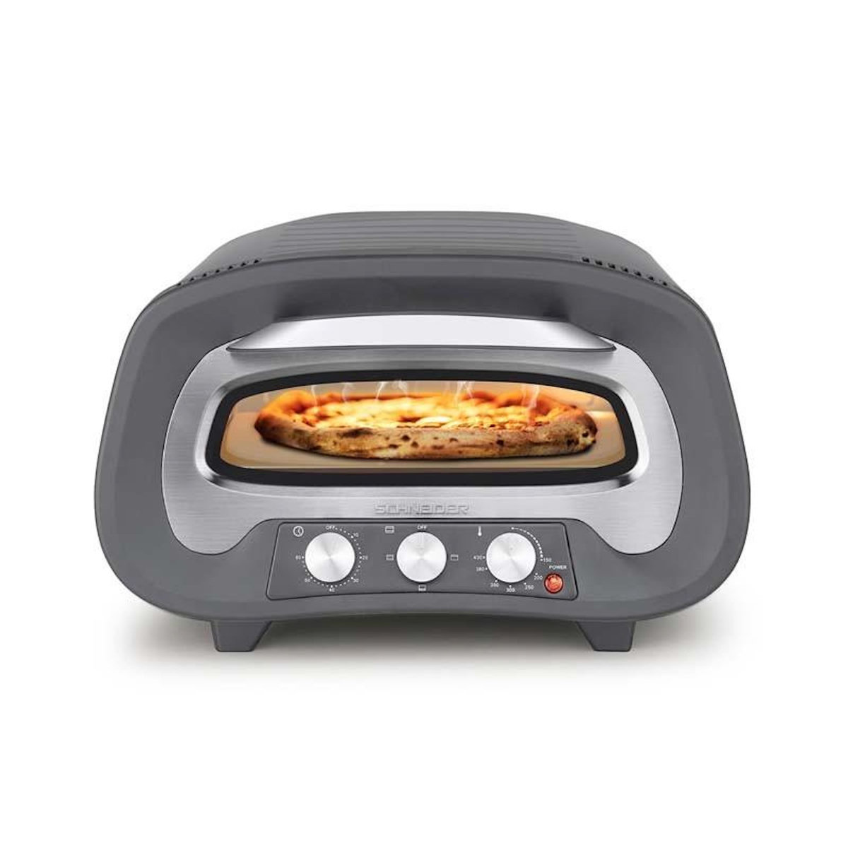 SCHNEIDER Schneider - Pierre De Feu Serie Z Grey - Four à Pizza - Cuisson 3 Min - 2200w