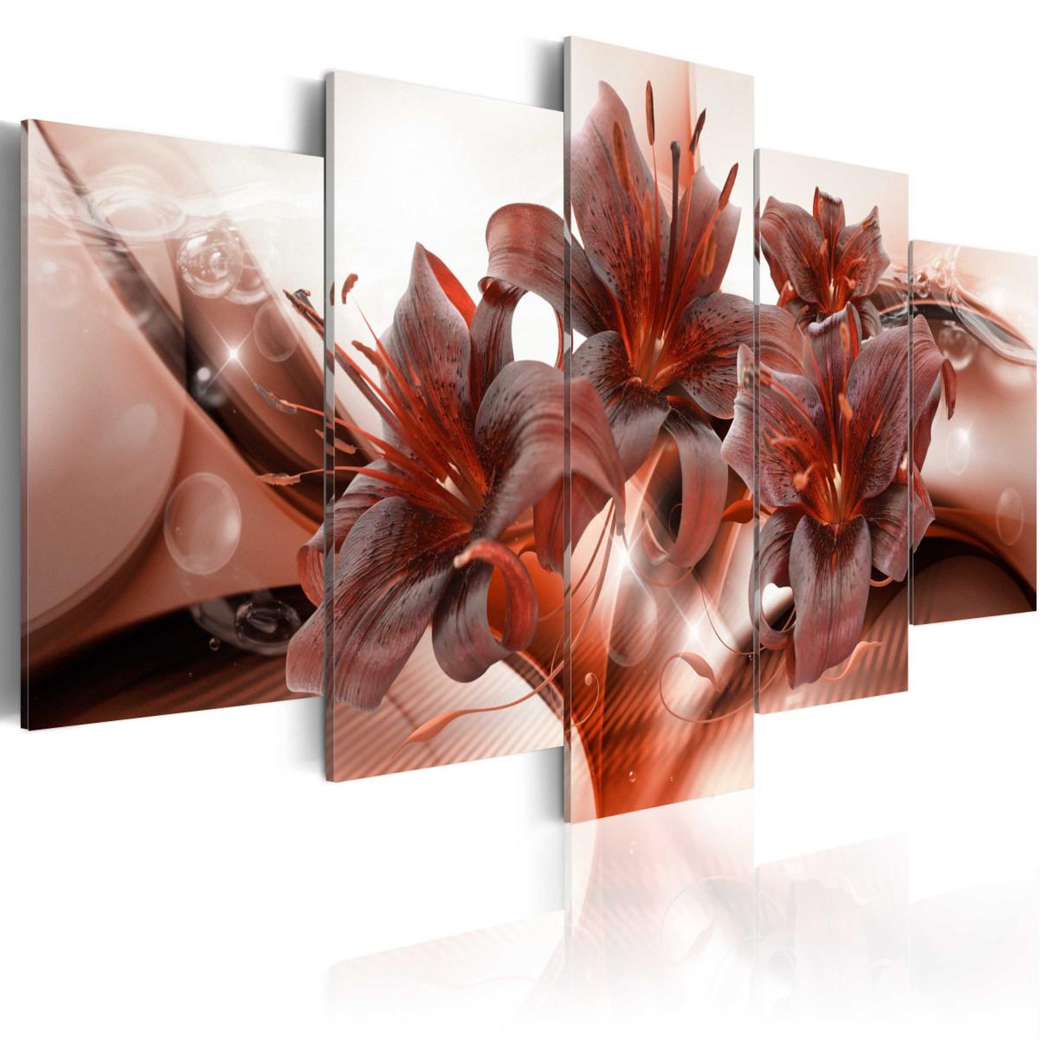 Paris Prix Tableau imprimé  heat of passion. Coloris disponibles : Multicolore