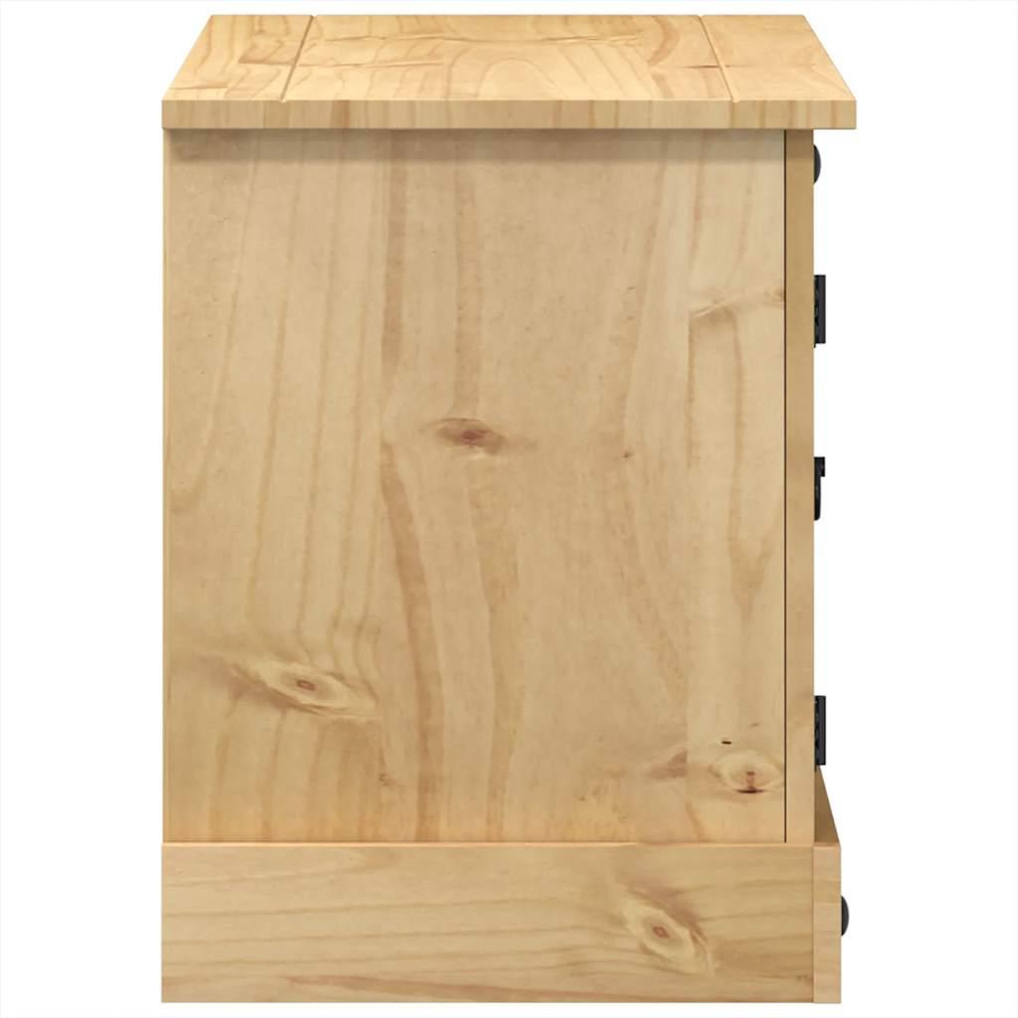 Voir la diapositive 5 : VIDAXL Meuble TV  100x40x52 cm bois de pin massif