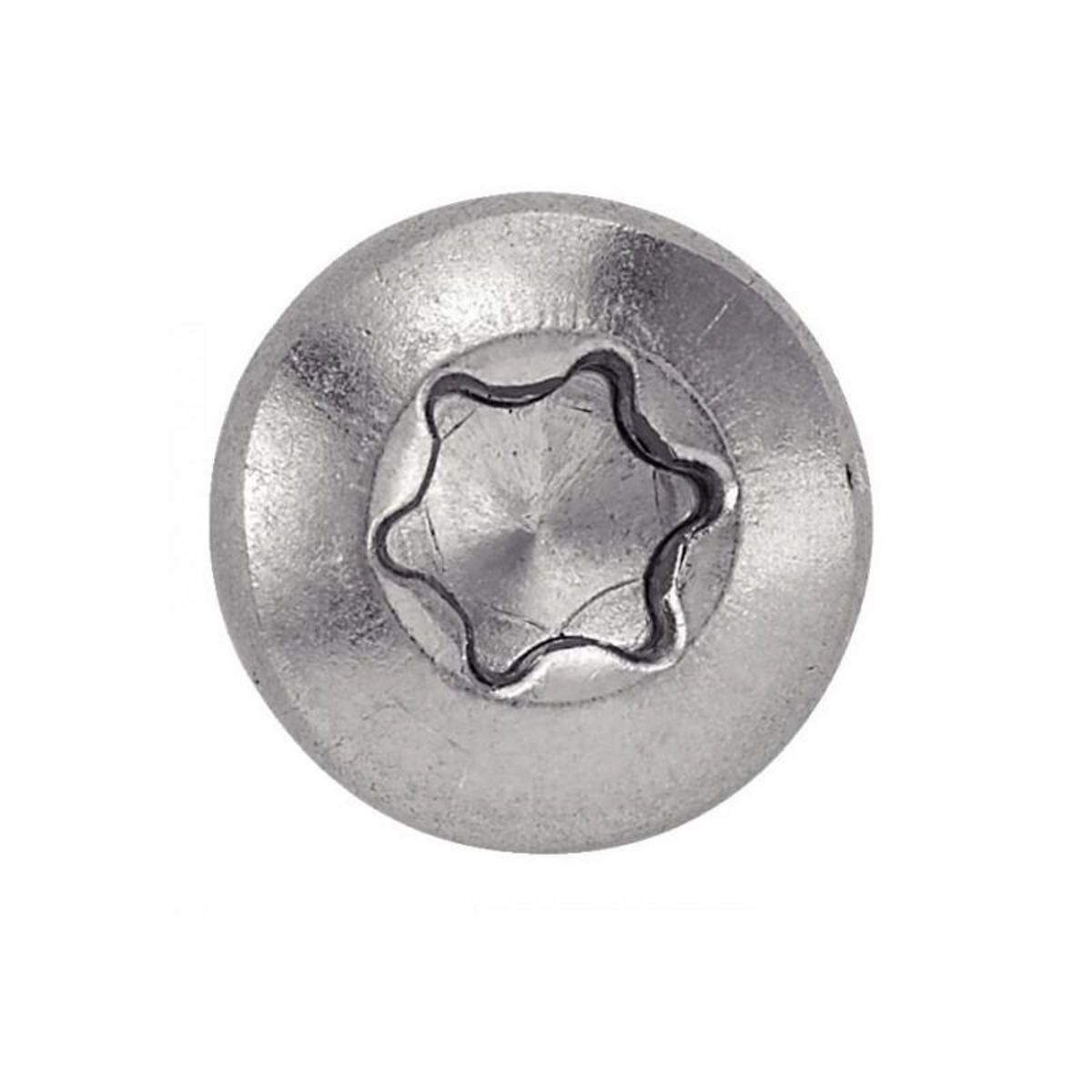 ACTON Vis autoperceuse tête cylindrique bombée 6 lobes internes inox A2 DIN7504 M 5,5X38 boîte de 100 ACTON 624355,5X38