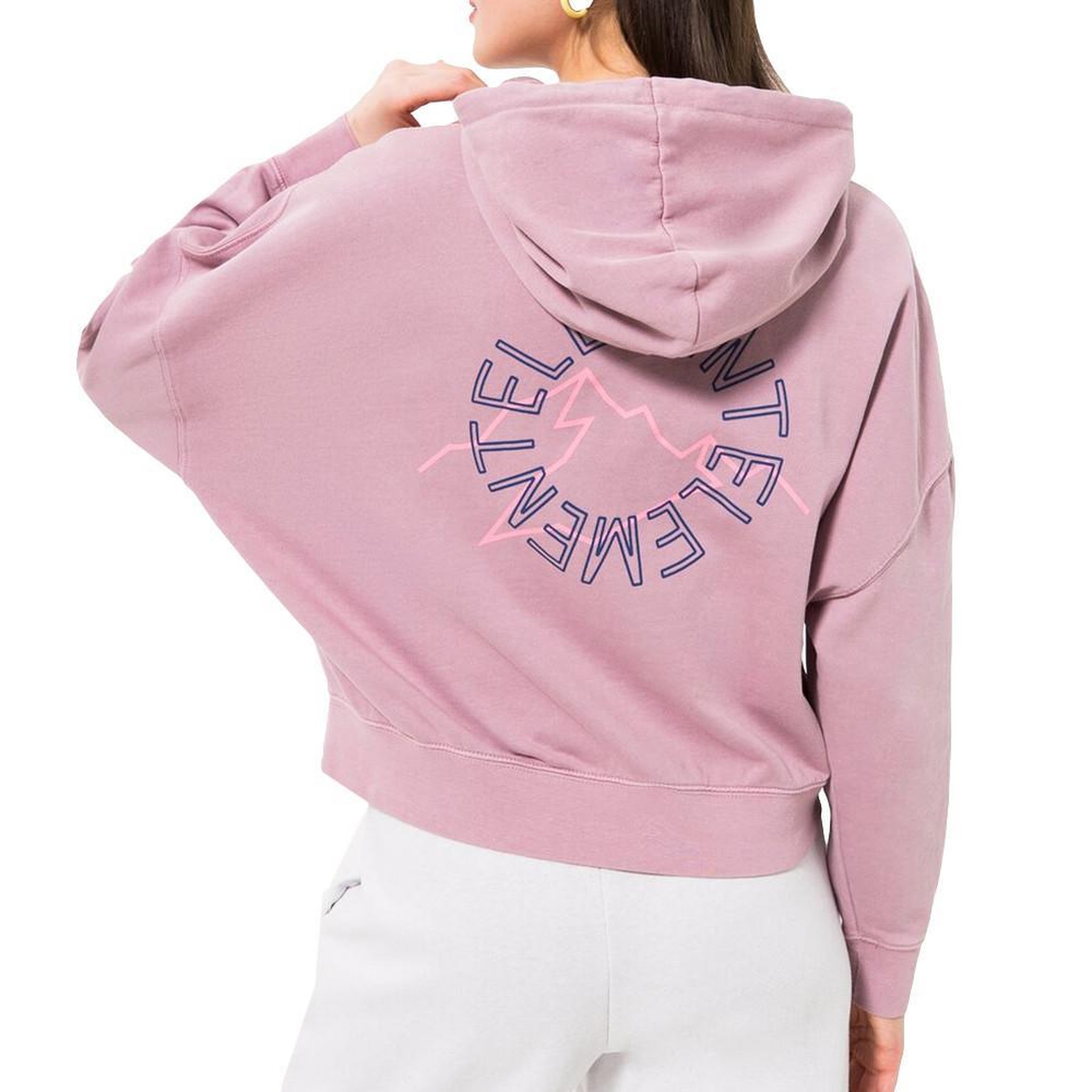 Voir la diapositive 3 : ELEMENT Sweat à capuche Mauve Femme Element Glacier