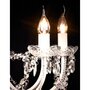 VIDAXL Lustre venitien baroque 12 feux 1600 cristaux