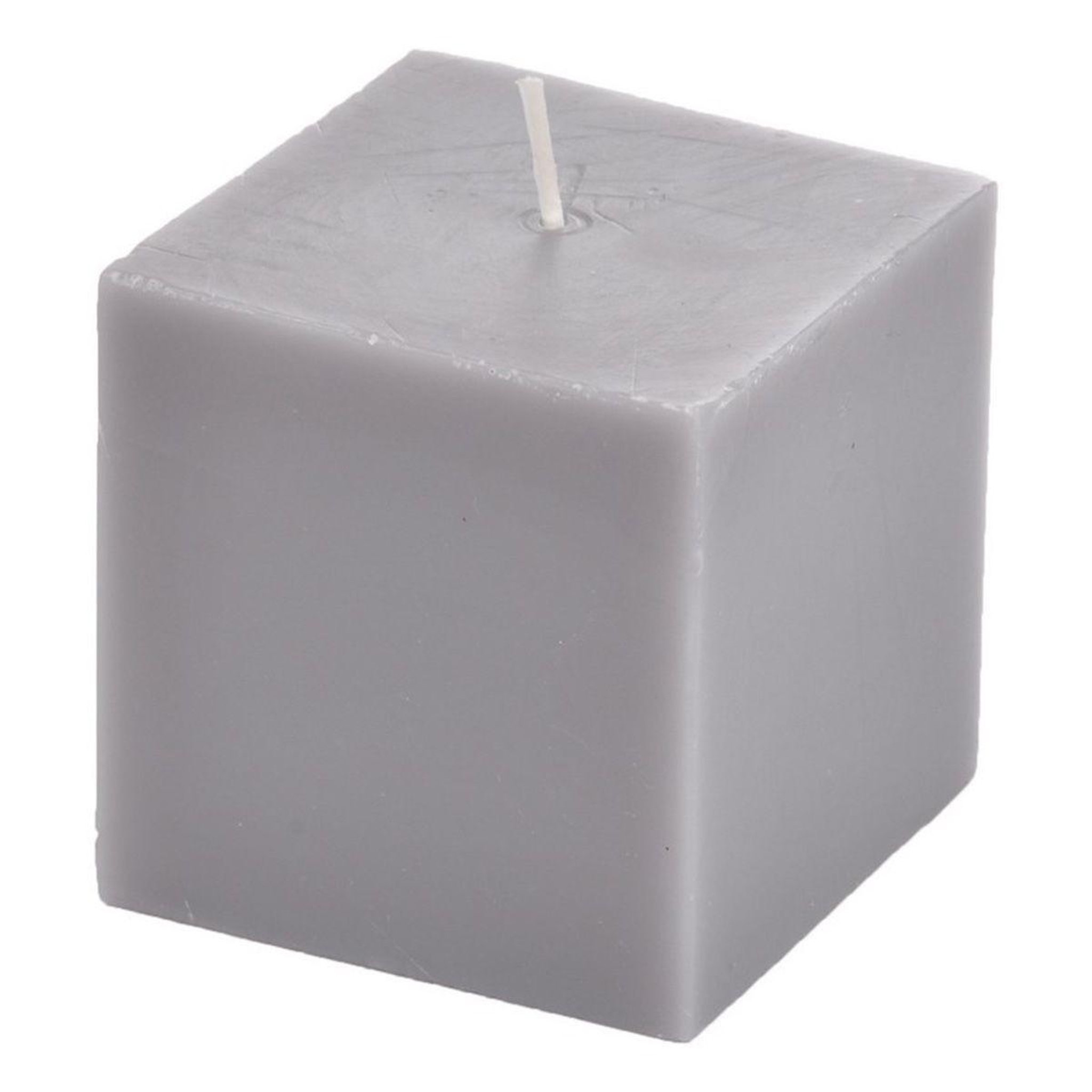 Voir la diapositive 1 : HOMEA Bougie parfumée  cube  7cm musc
