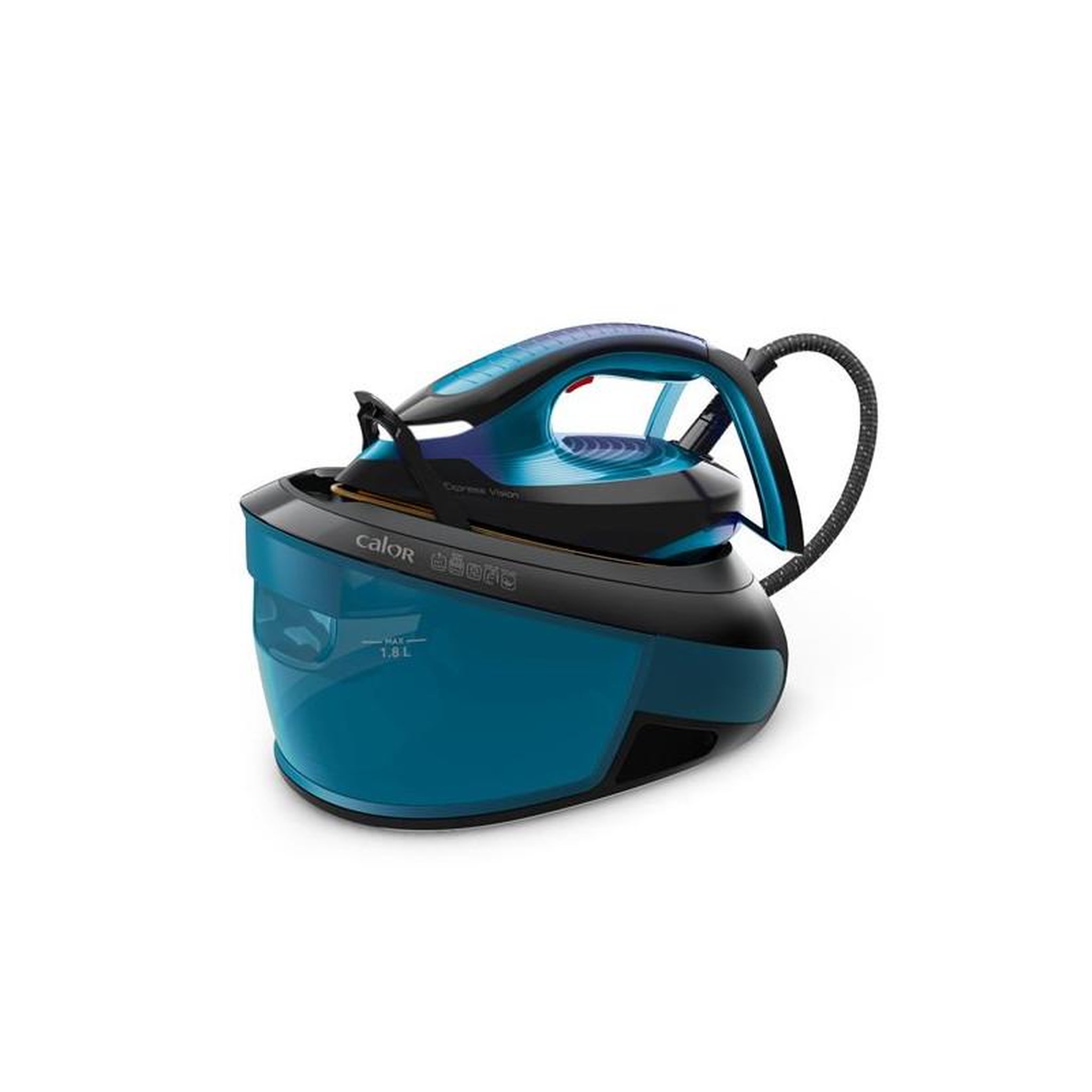 CALOR Centrale vapeur Calor Express Vision Reglage Automatique SV8151C0 2800 W Bleu boréal et Noir