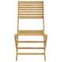 Voir la diapositive 5 : VIDAXL Chaises pliables de jardin lot de 4 bois massif d'acacia