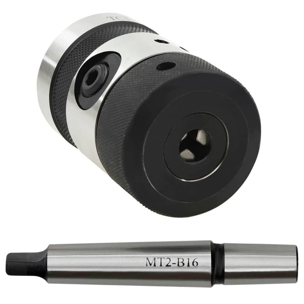 VIDAXL Mandrin de taraudage B16 et tige MT2 de filetage interne M2-M13