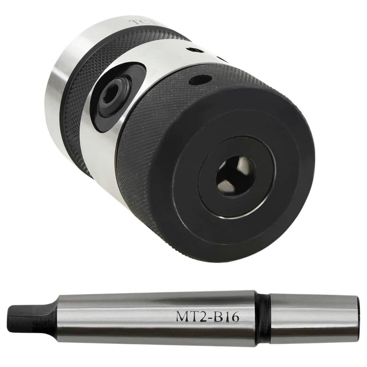 VIDAXL Mandrin de taraudage B16 et tige MT2 de filetage interne M2-M13