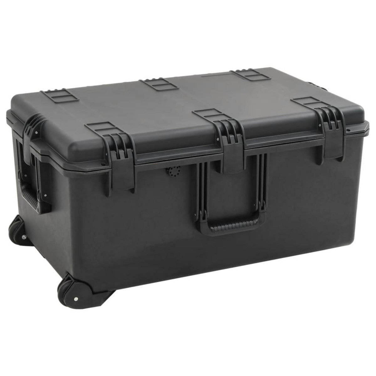 VIDAXL Valise de vol portable Noir 79,5x52x39 cm PP