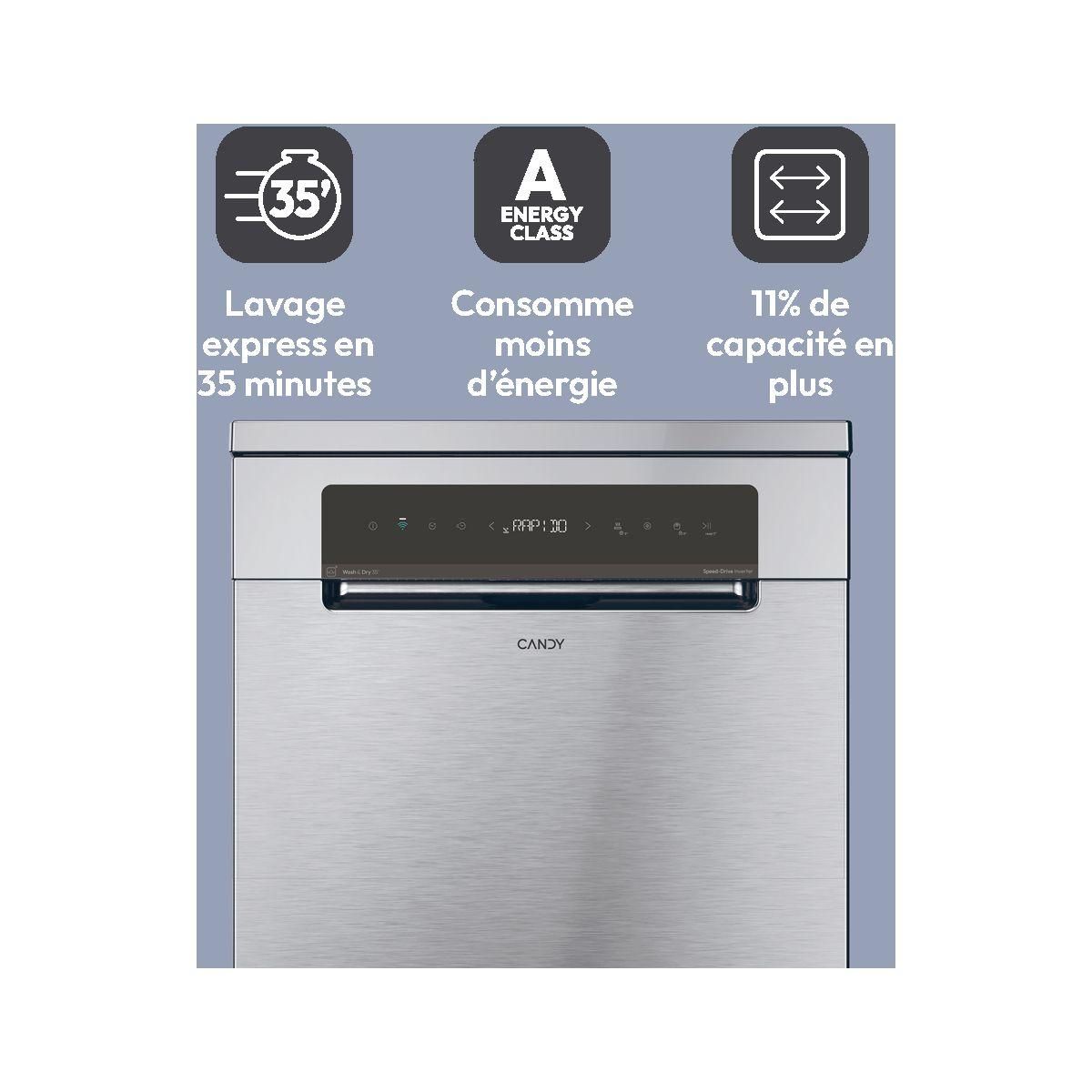 Candy Lave vaisselle 60 cm CNF 4A4S3PSX