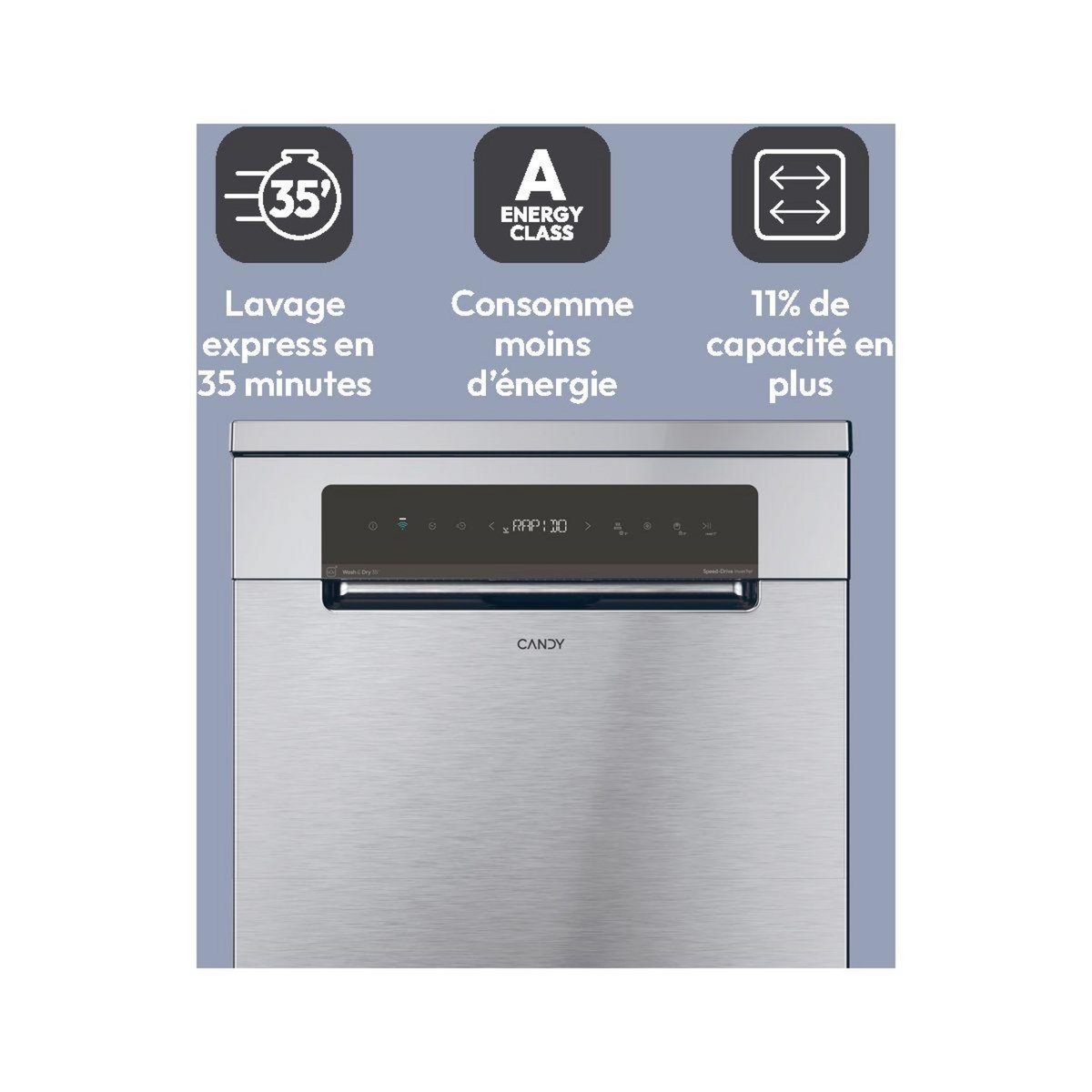 Candy Lave vaisselle 60 cm CNF 4A4S3PSX