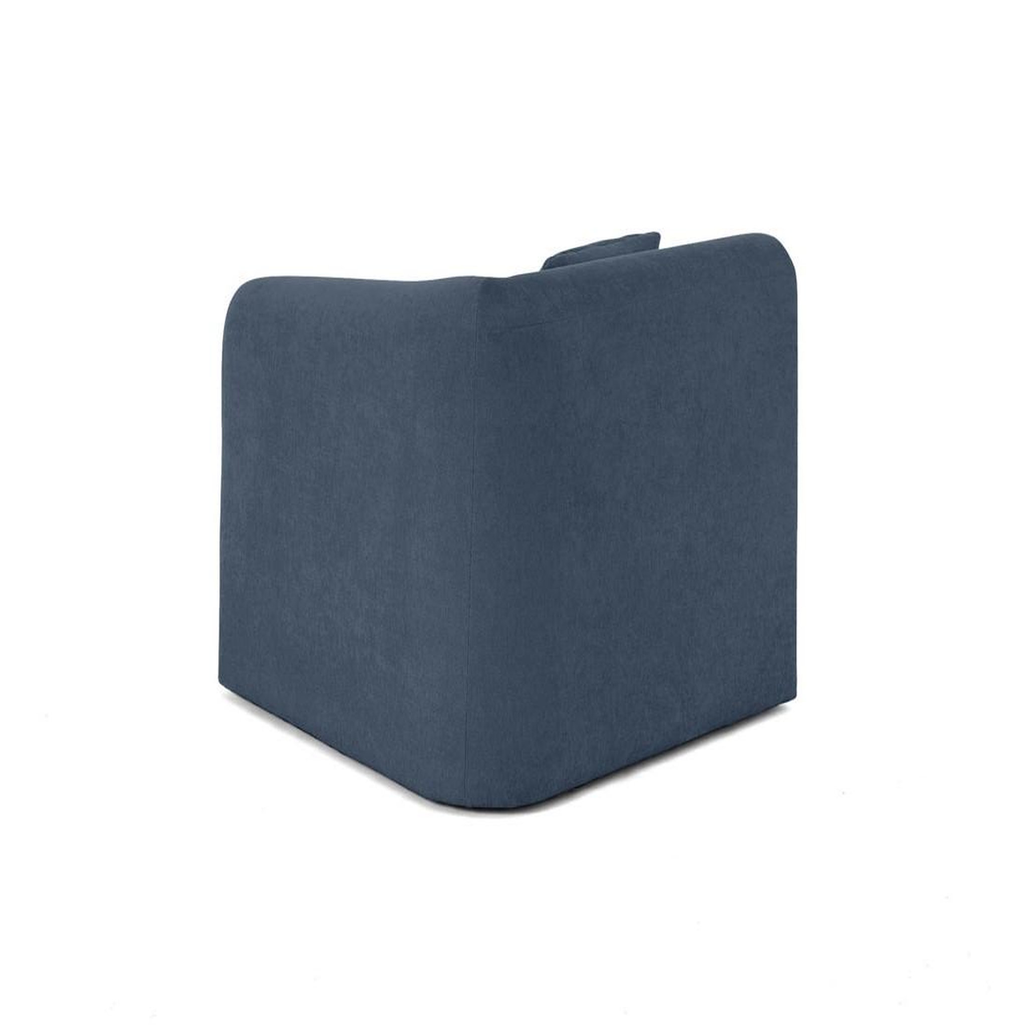 Voir la diapositive 4 : LISA DESIGN Ikare - module d'assise d'angle droit - en tissu