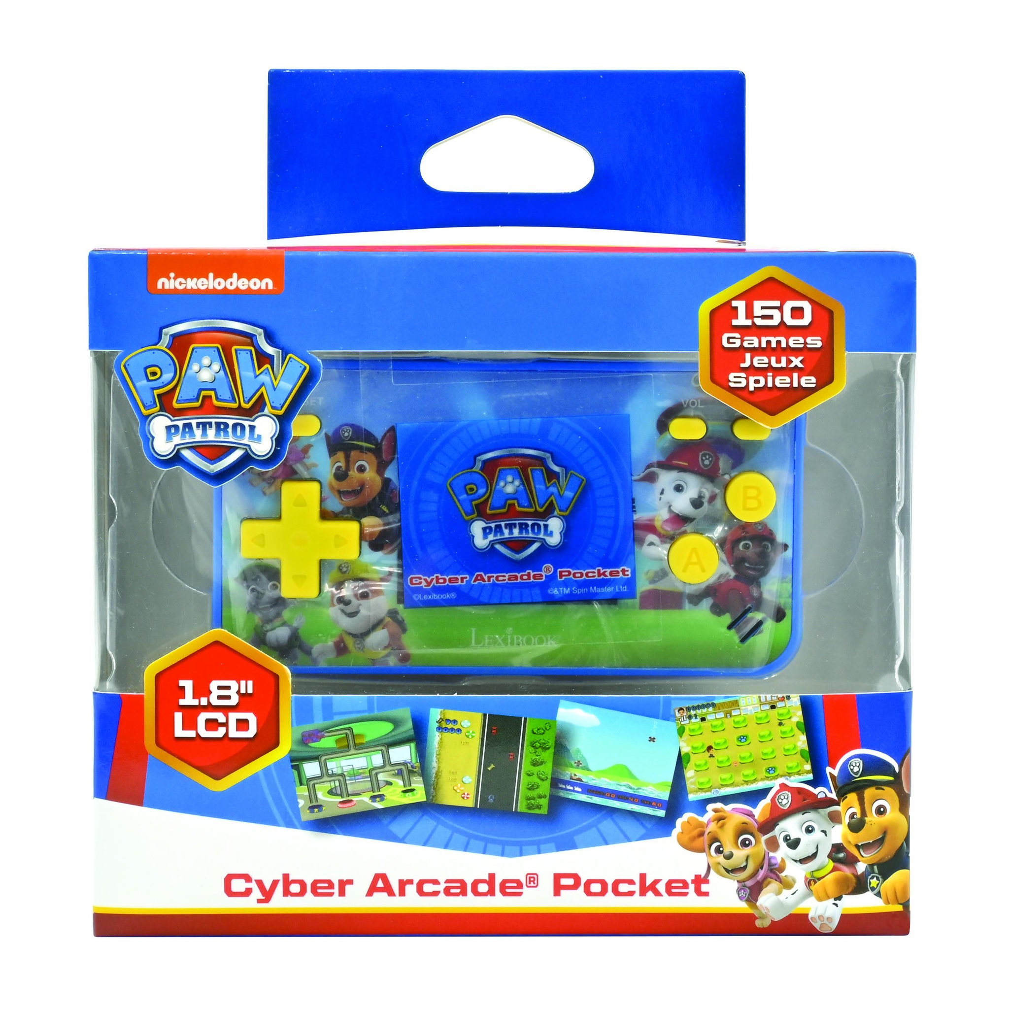 Voir la diapositive 5 : Lexibook Mini Console de jeux portable couleur Pat Patrouille Cyber Arcade Pocket