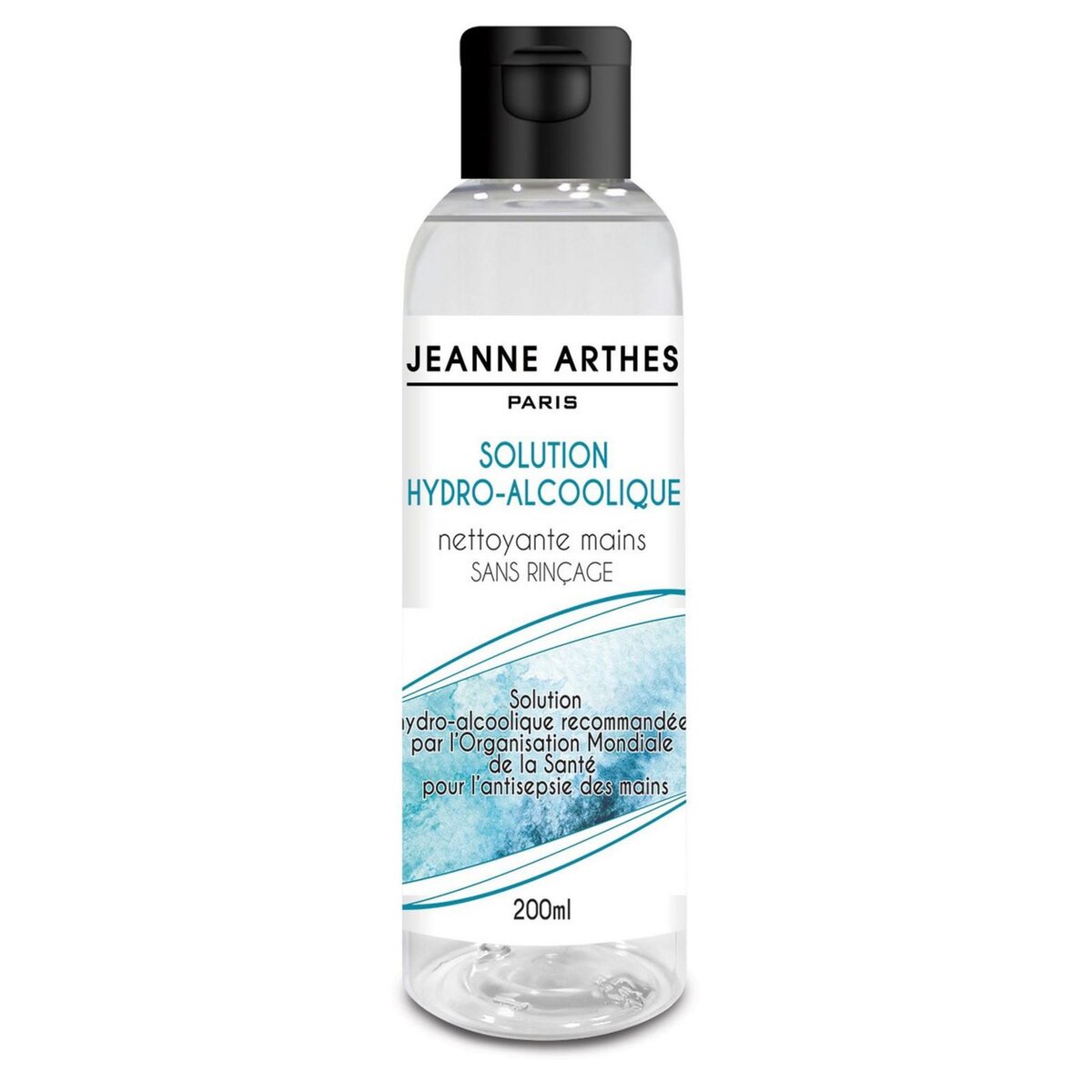 JEANNE ARTHES Solution Hydroalcoolique nettoyante mains - 200 ml