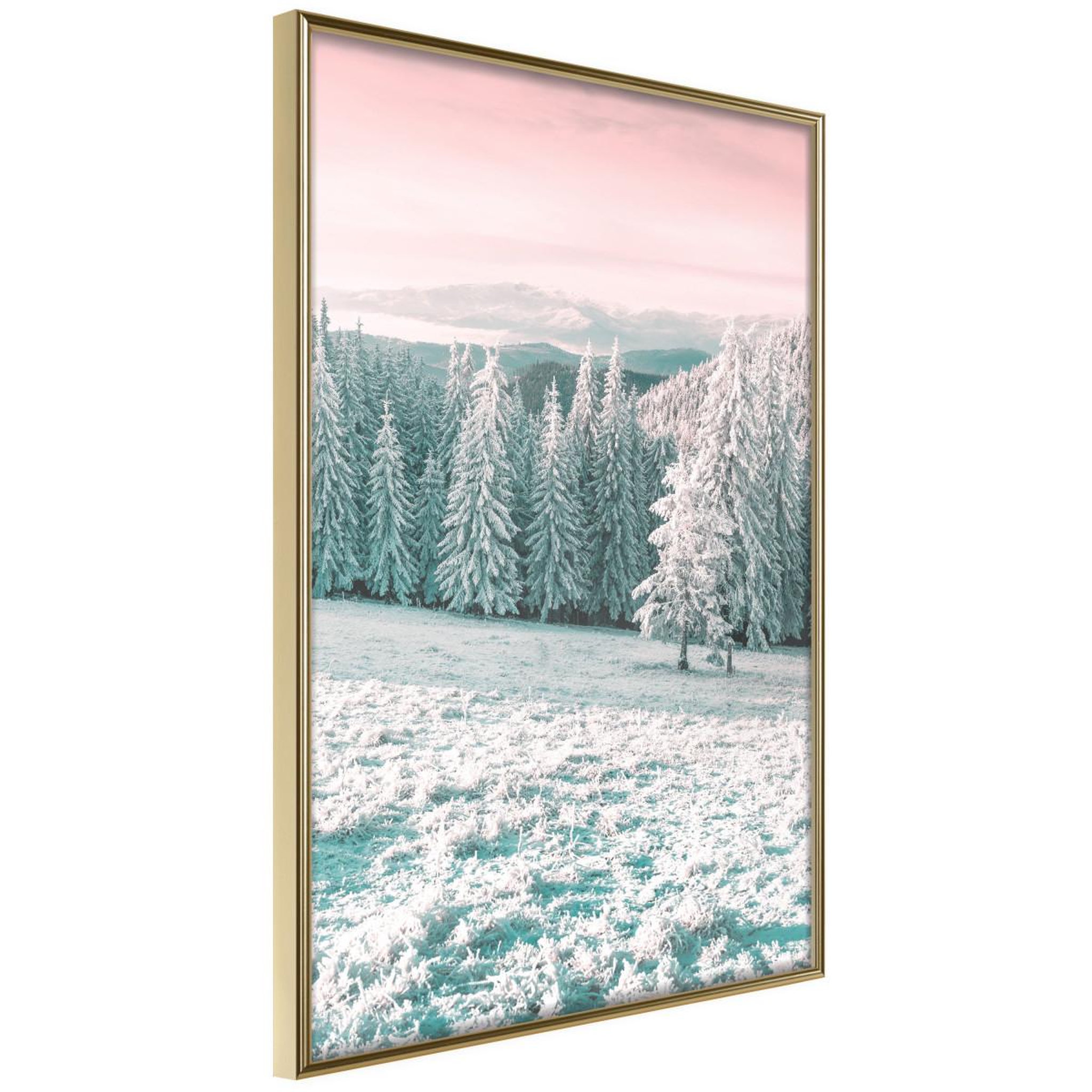 Paris Prix Affiche Murale Encadrée  Frosty Landscape