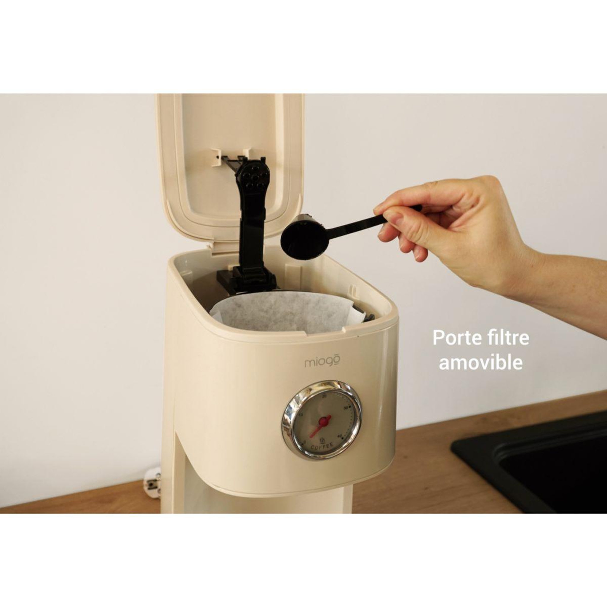 Voir la diapositive 4 : MIOGO Cafetière filtre mdcm1 daily