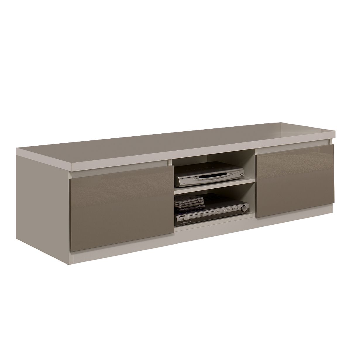 Meuble TV GENOVA L150cm bicolore