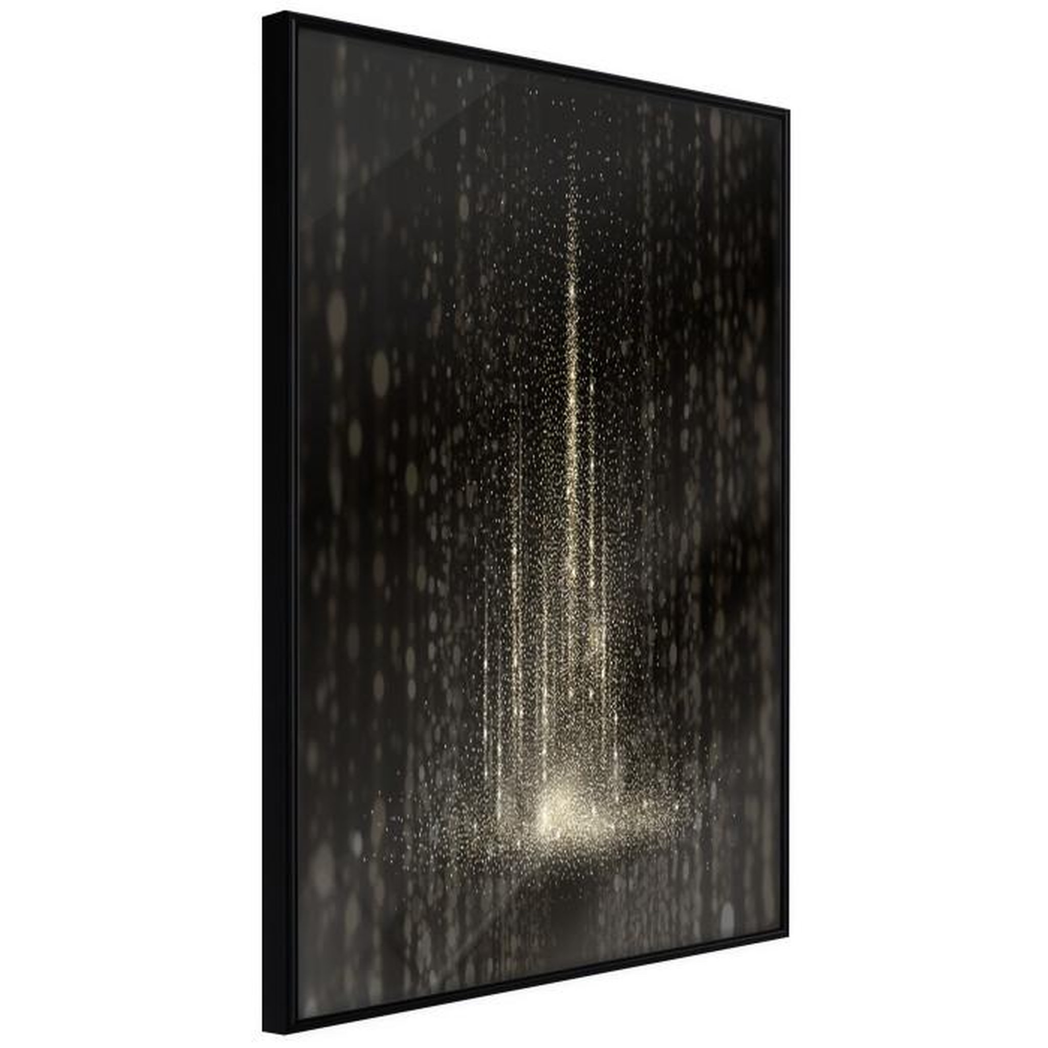 Paris Prix Affiche Murale Encadrée  Rain of Light. Coloris disponibles : Noir, Jaune