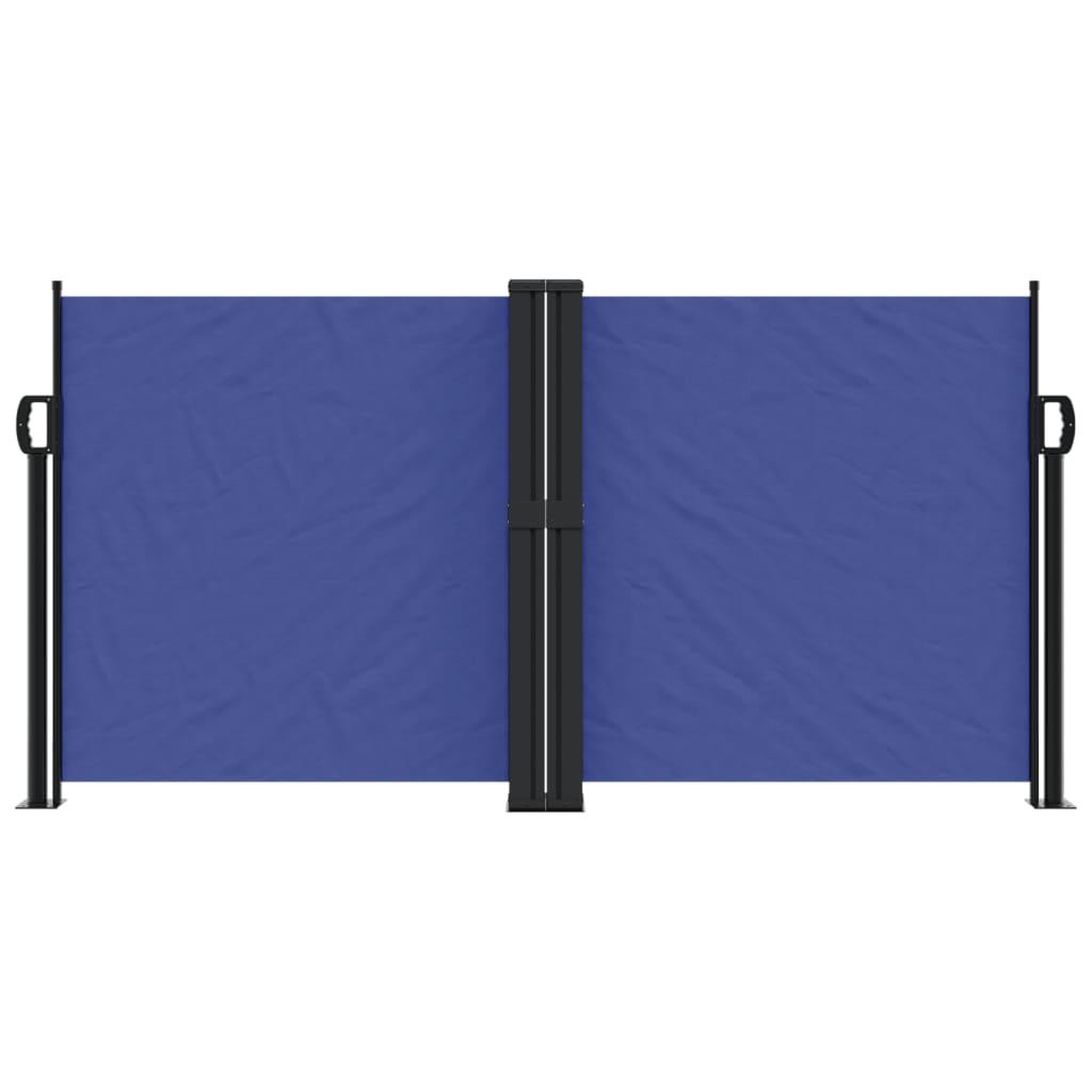 Voir la diapositive 3 : VIDAXL Auvent lateral retractable bleu 120x1200 cm