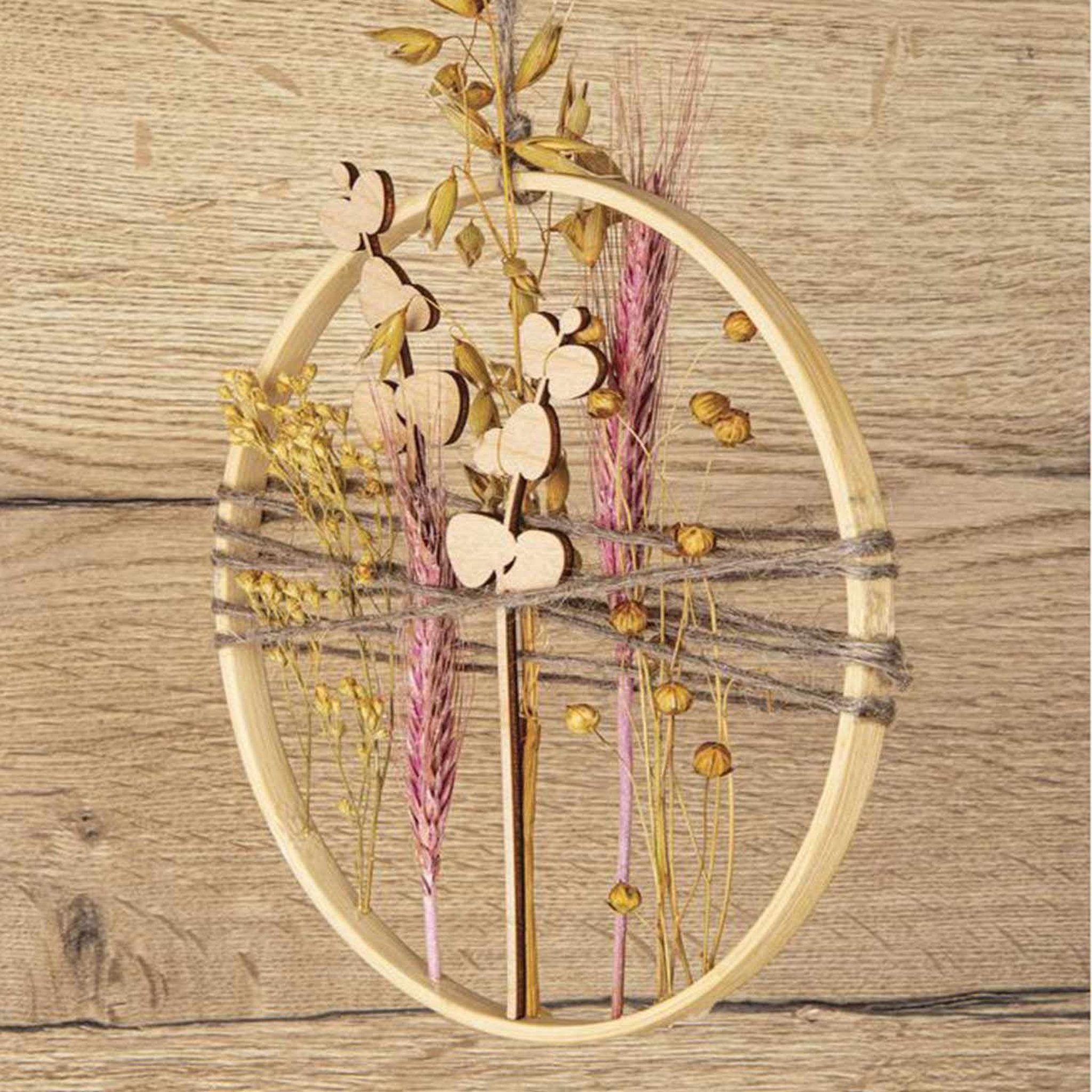 Voir la diapositive 2 : Rayher Tige d'eucalyptus en bois 20 cm