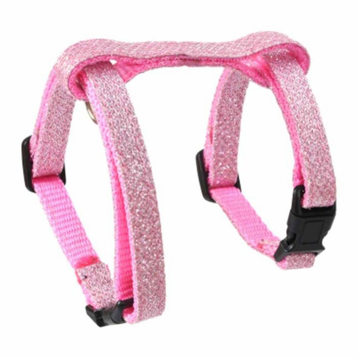 Paris Prix Harnais pour Chat  Glitter  30cm Rose