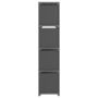 Voir la diapositive 3 : VIDAXL Etagere d'affichage 12 cubes Gris 103x30x141 cm Tissu