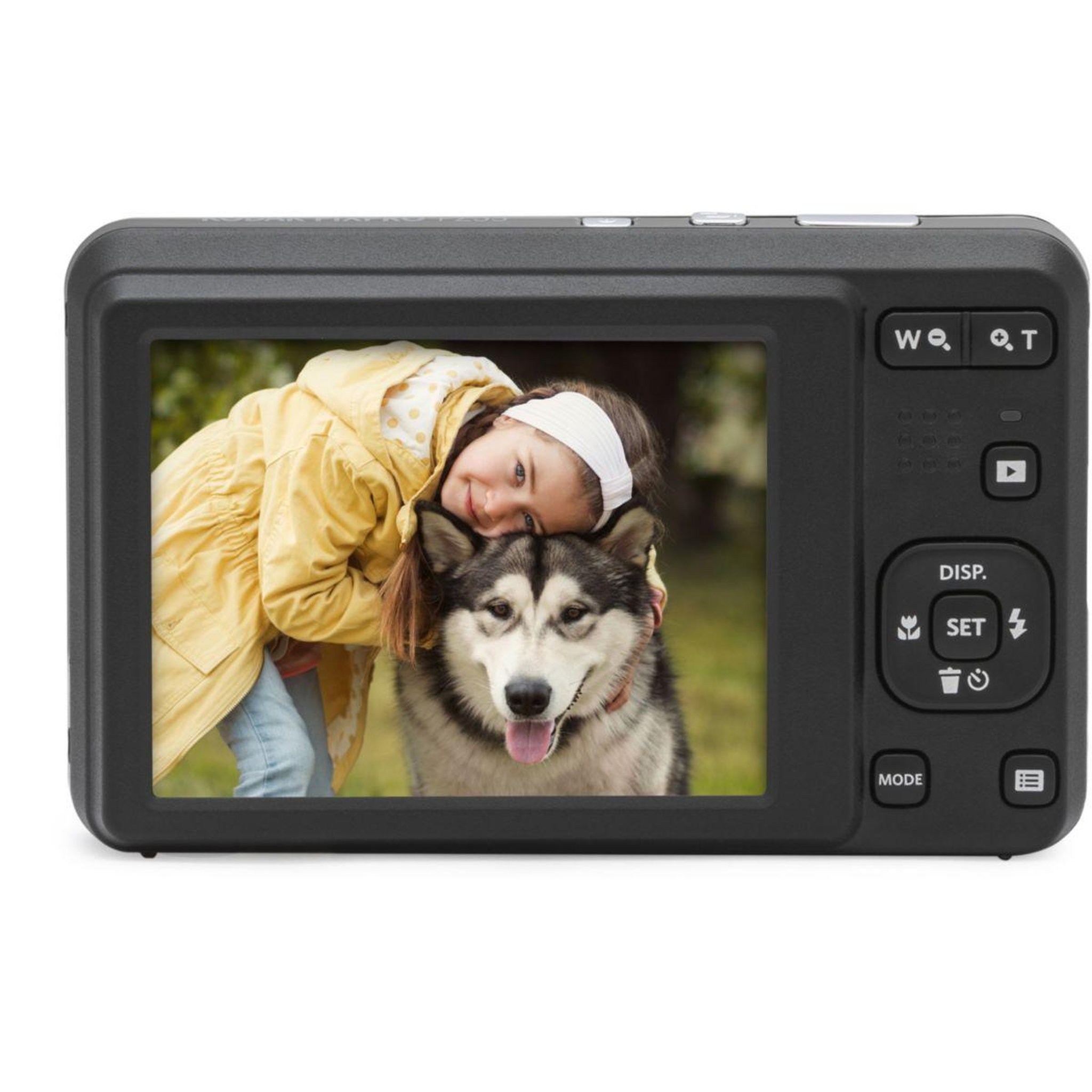 Voir la diapositive 5 : Kodak Appareil photo Compact FZ55 Red
