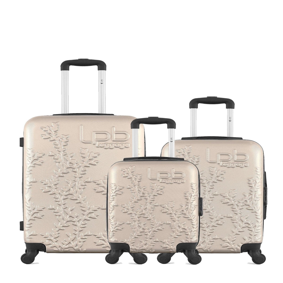 LES P'TITES BOMBES LPB LPB LUGGAGE - Lot de 3 - Valise weekend, valise cabine et valise cabine XXS NAIS