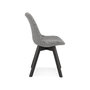 Voir la diapositive 3 : Paris Prix Chaise Design Vintage  Persée  85cm Noir