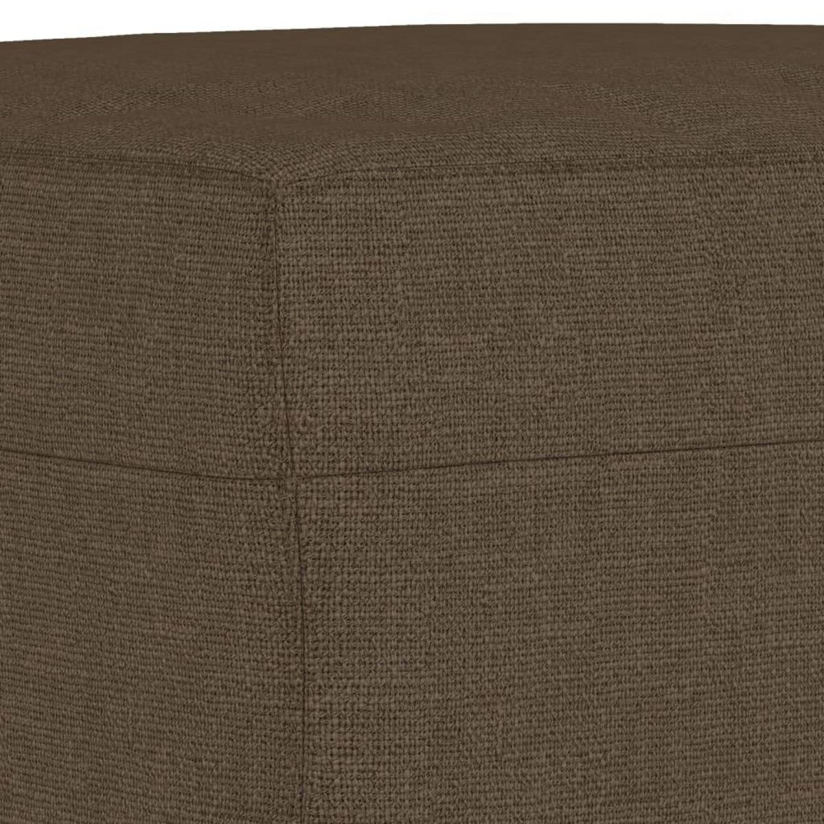 VIDAXL Banc Marron 70x35x41 cm Tissu
