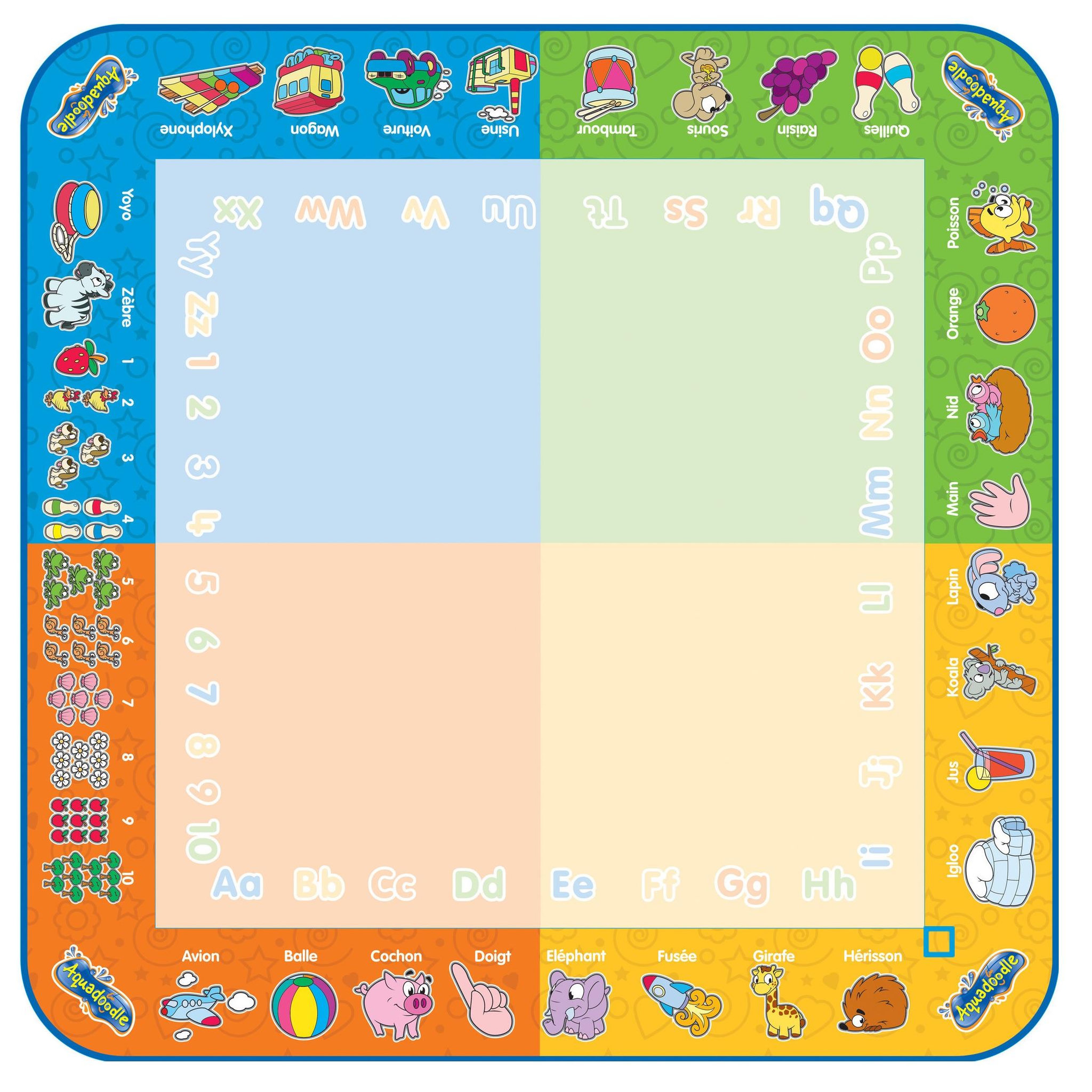Voir la diapositive 1 : TOMY Tapis aquadoodle classique - 4 Couleurs
