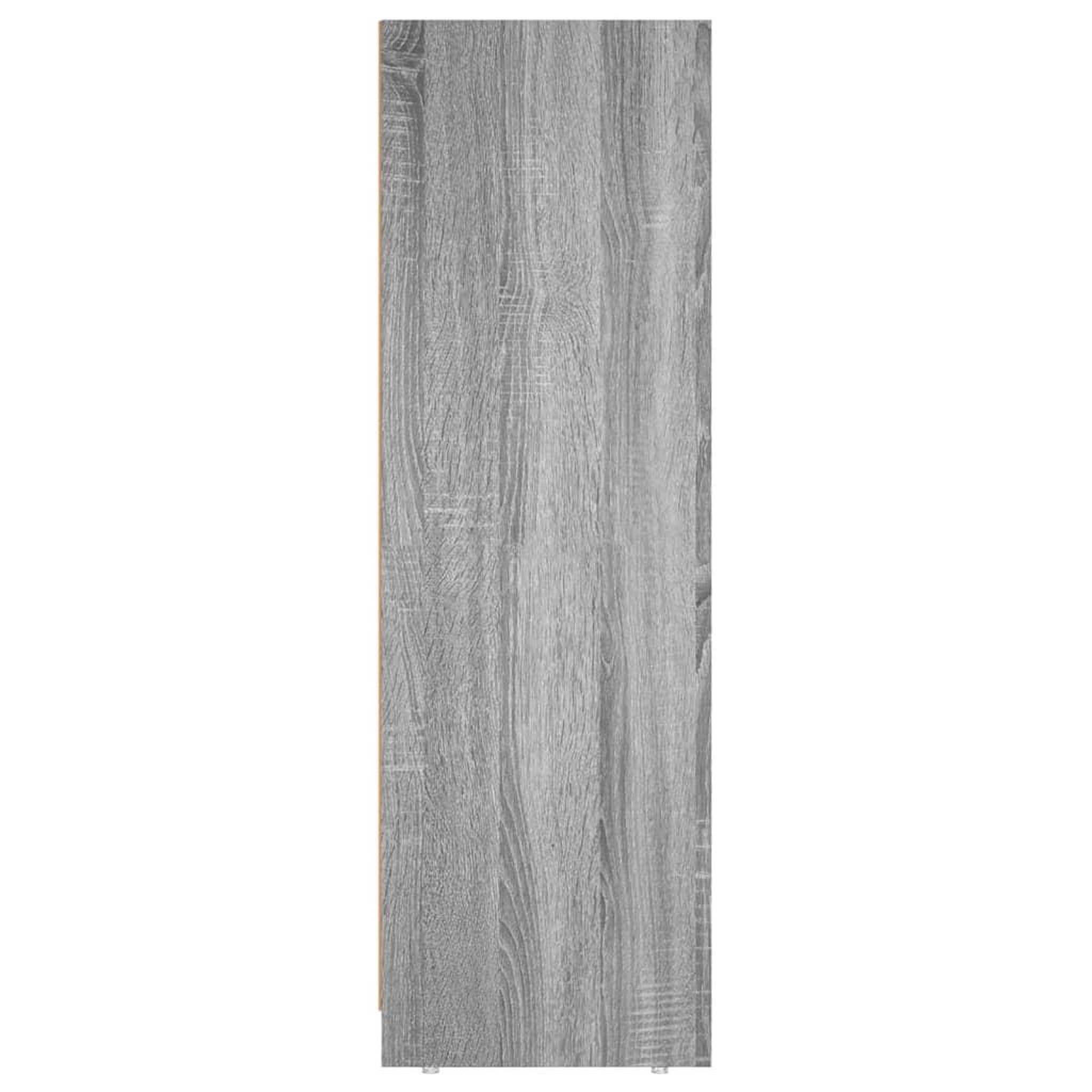 Voir la diapositive 4 : VIDAXL Armoire de bain Sonoma gris 30x30x95 cm Bois d'ingenierie