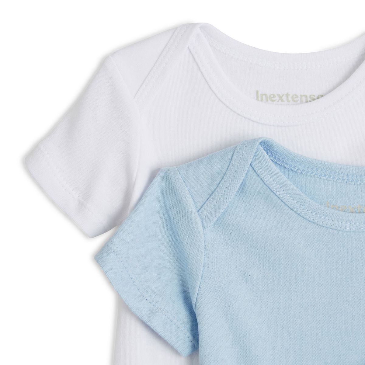 INEXTENSO Lot de 5 bodies manches courtes bébé garçon