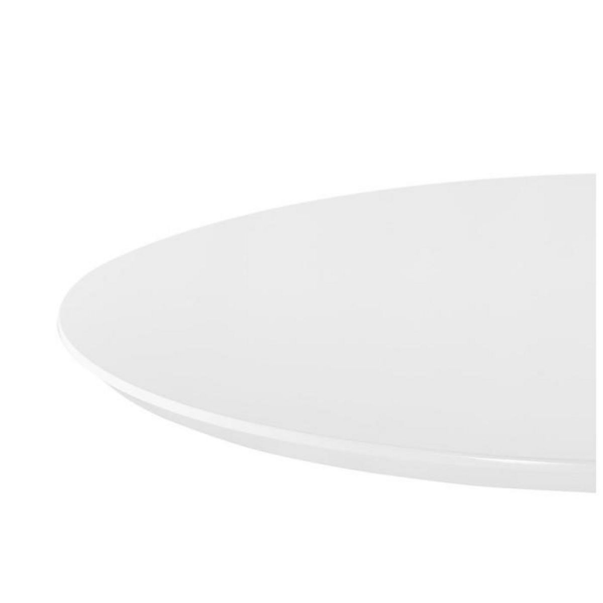 Paris Prix Table de Bar  Alysson  90cm Blanc