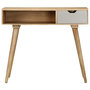 Voir la diapositive 3 : VIDAXL Table console 89x44x76 cm Bois de manguier massif