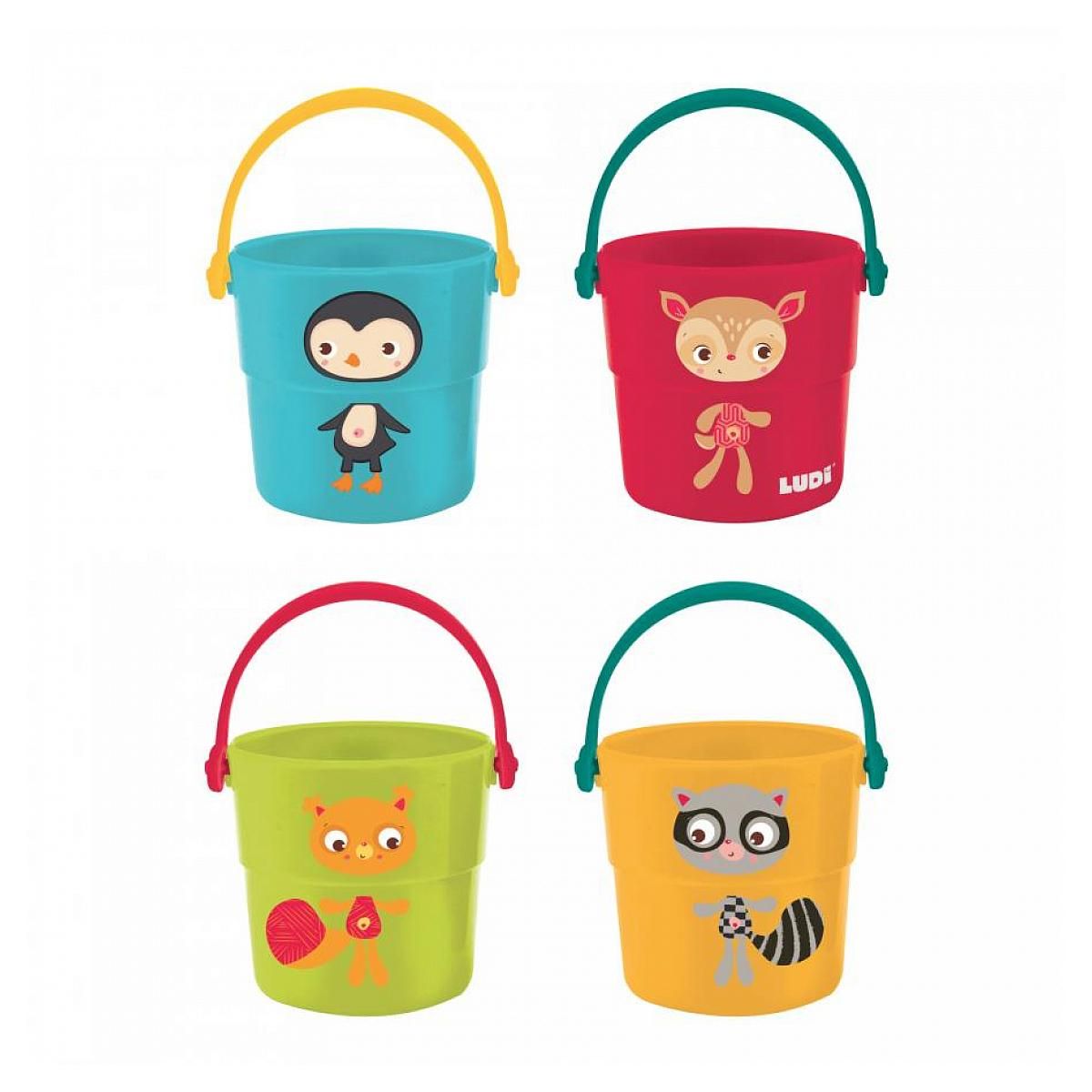 LUDI Seaux gigognes  10 mois+