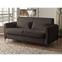 Voir la diapositive 2 : LISA DESIGN Owen - canapé 3 places convertible express couchage quotidien 140 cm matelas 12 cm en tissu bouclette