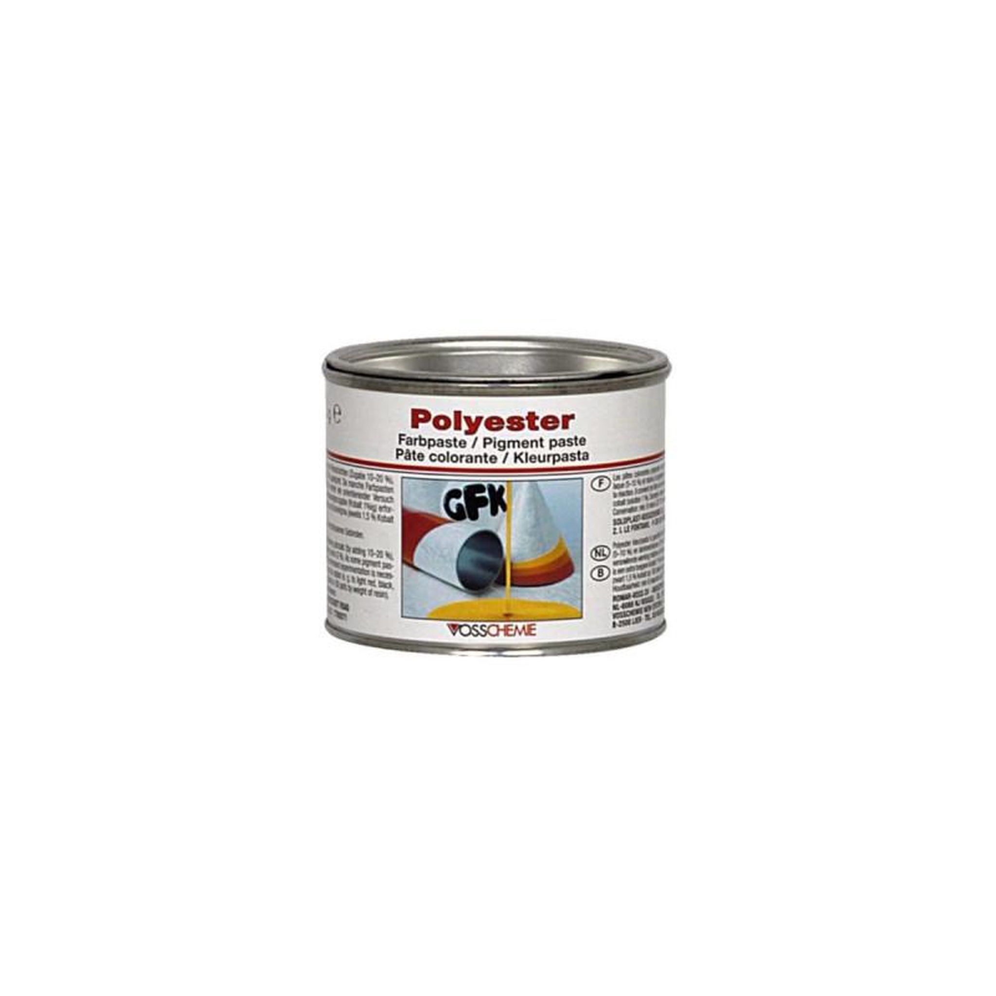 Soloplast Pâte colorante polyester noir 9005 SOLOPLAST - 200g