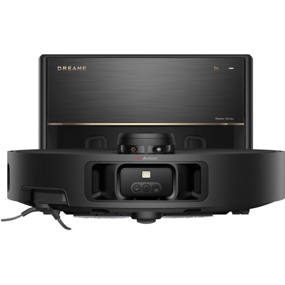 DREAME Robot Aspirateur Laveur X40 Master avec kit de raccordement à l'eau