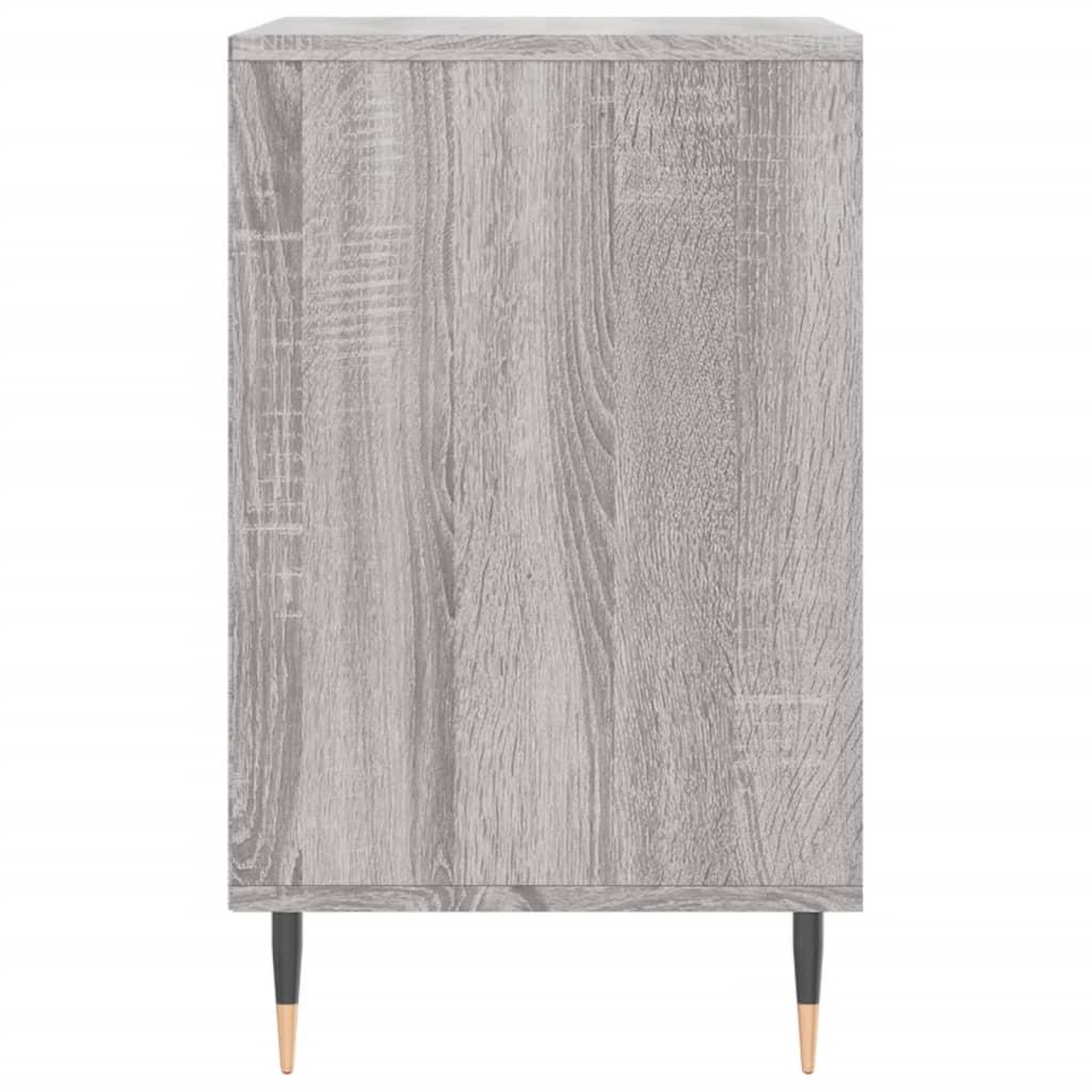 Voir la diapositive 5 : VIDAXL Armoire a chaussures Sonoma gris 102x36x60 cm Bois d'ingenierie
