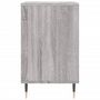 Voir la diapositive 5 : VIDAXL Armoire a chaussures Sonoma gris 102x36x60 cm Bois d'ingenierie
